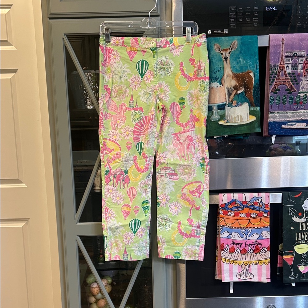 Lilly Pulitzer Kentucky Derby Days Patterned Pants